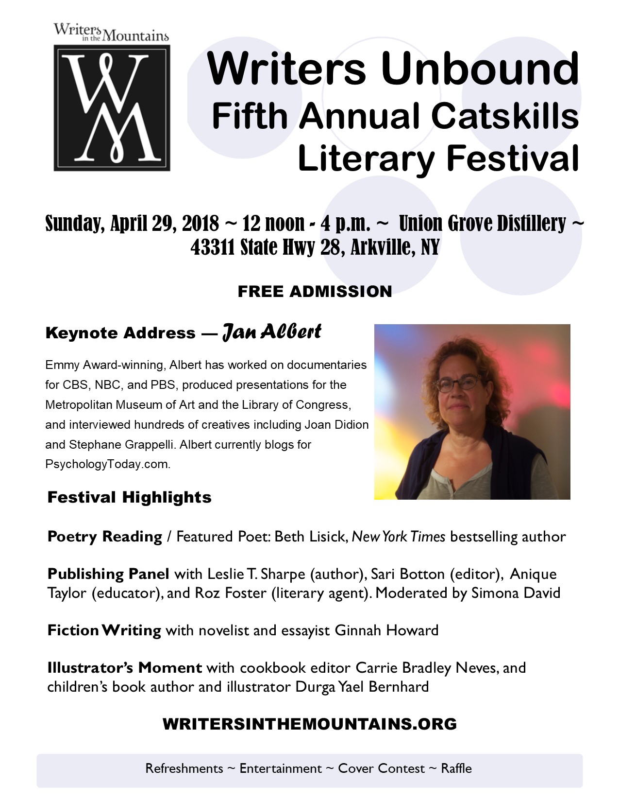 Writers Unbound Flyer